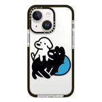 Simple Illustration Pattern Full Coverage Phone Case, For iPhone 13