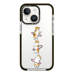 Simple Illustration Pattern Full Coverage Phone Case, For iPhone 13