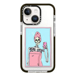 Simple Illustration Pattern Full Coverage Phone Case, For iPhone 13