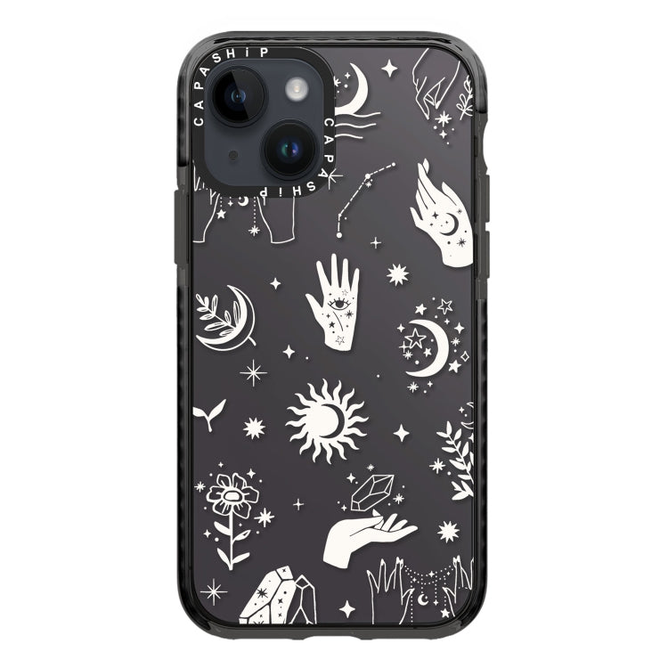Simple Illustration Pattern Full Coverage Phone Case, For iPhone 14