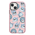 Simple Illustration Pattern Full Coverage Phone Case, For iPhone 14