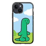 Simple Illustration Pattern Full Coverage Phone Case, For iPhone 14