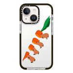 Simple Illustration Pattern Full Coverage Phone Case, For iPhone 14