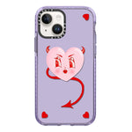 Simple Illustration Pattern Full Coverage Phone Case, For iPhone 14