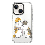 Simple Illustration Pattern Full Coverage Phone Case, For iPhone 14