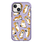 Simple Illustration Pattern Full Coverage Phone Case, For iPhone 14