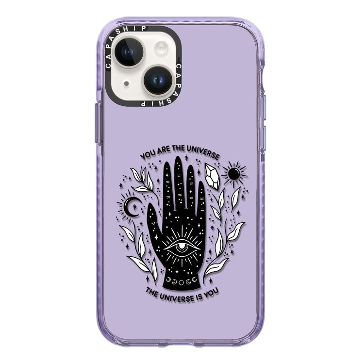 Simple Illustration Pattern Full Coverage Phone Case, For iPhone 14
