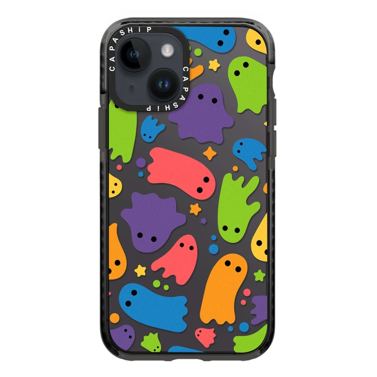 Simple Illustration Pattern Full Coverage Phone Case, For iPhone 15