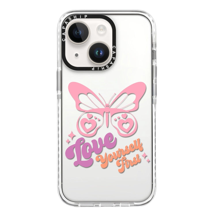 Simple Illustration Pattern Full Coverage Phone Case, For iPhone 15 Plus