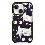 Simple Illustration Pattern Full Coverage Phone Case, For iPhone 15 Plus