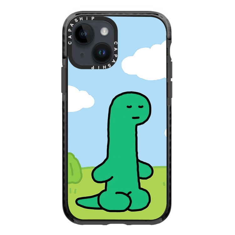 Simple Illustration Pattern Full Coverage Phone Case, For iPhone 15 Plus