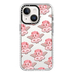 Simple Illustration Pattern Full Coverage Phone Case, For iPhone 15 Plus