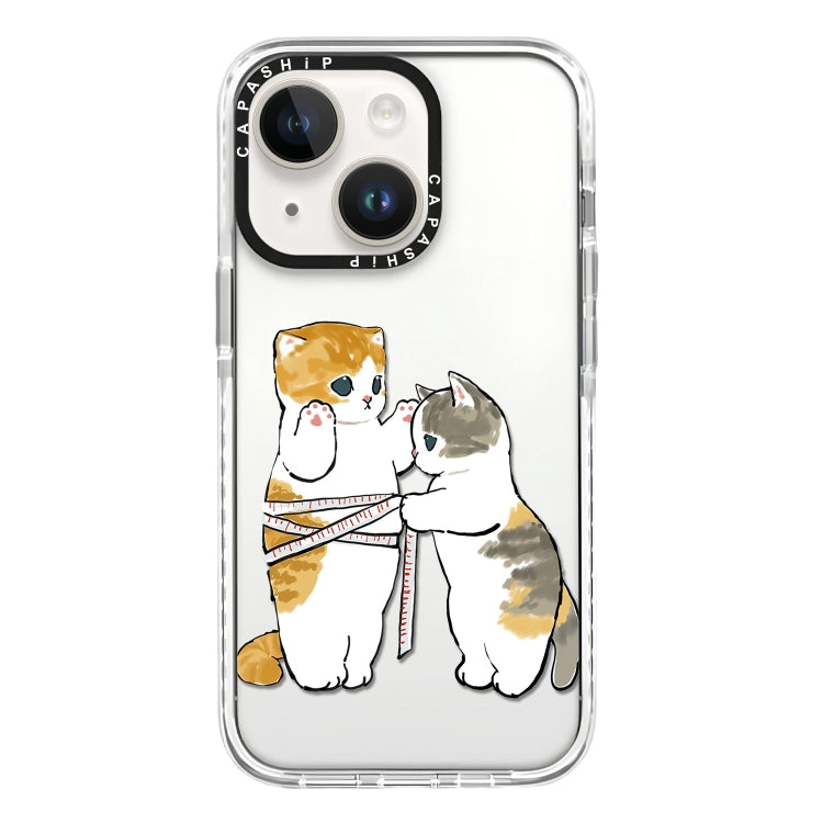 Simple Illustration Pattern Full Coverage Phone Case, For iPhone 15 Plus
