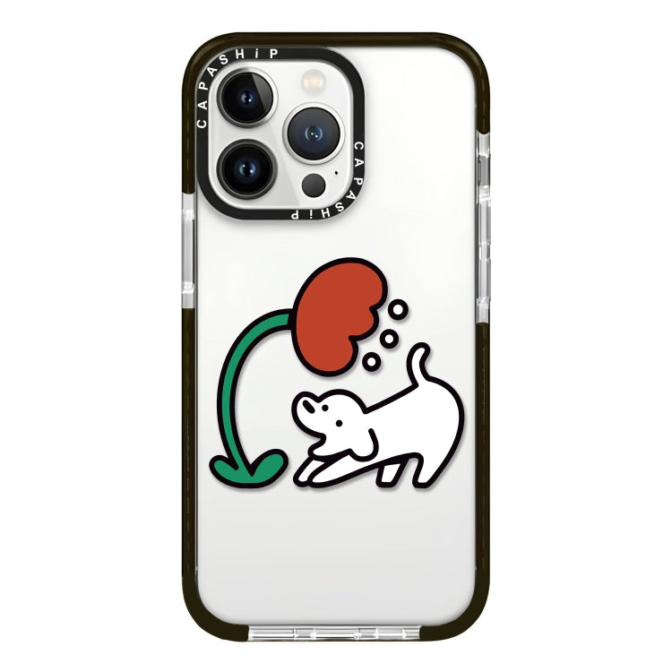 Simple Illustration Pattern Full Coverage Phone Case, For iPhone 15 Pro Max