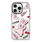 Simple Illustration Pattern Full Coverage Phone Case, For iPhone 16 Pro