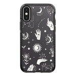 Simple Illustration Pattern Full Coverage Phone Case, For iPhone X / XS
