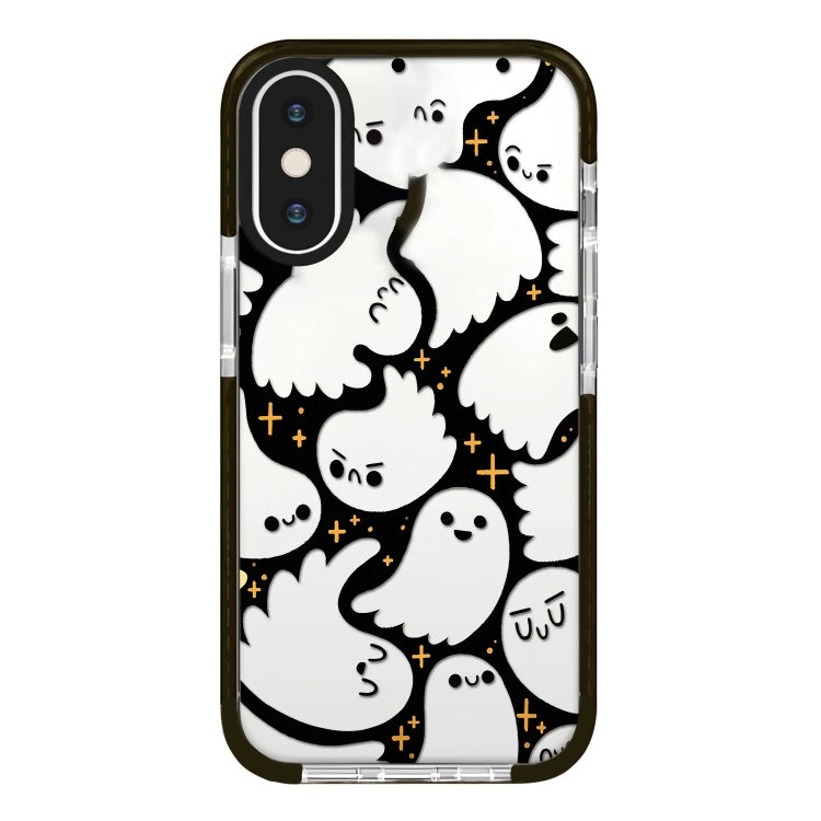 Simple Illustration Pattern Full Coverage Phone Case, For iPhone X / XS