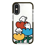 Simple Illustration Pattern Full Coverage Phone Case, For iPhone X / XS