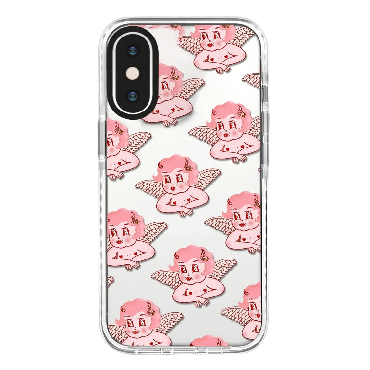 Simple Illustration Pattern Full Coverage Phone Case, For iPhone X / XS