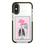 Simple Illustration Pattern Full Coverage Phone Case, For iPhone X / XS