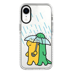 Simple Illustration Pattern Full Coverage Phone Case, For iPhone XR