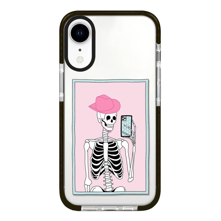 Simple Illustration Pattern Full Coverage Phone Case, For iPhone XR