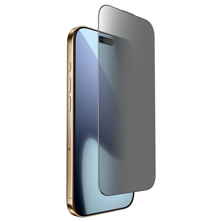 JOYROOM Knight Series 2.5D Full Screen Privacy Tempered Film, For iPhone 17 Pro Max, For iPhone 17 Pro, For iPhone 17, For iPhone Air, For iPhone 15 Pro Max, For iPhone 15 Pro, For iPhone 15 Plus, For iPhone 15