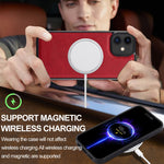 LC.IMEEKE Magsafe Phone Case, For iPhone 12 / 12 Pro, For iPhone 12 mini, For iPhone 11, For iPhone XS / X, For iPhone XR, For iPhone XS Max, For iPhone 8 Plus / 7 Plus