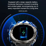 HT30 1.7 inch IP68 Waterproof Silicone Band Smart Watch, Support Flashlight / Banknote Detector Light / Compass
