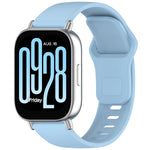 Solid Color Reverse Buckle Silicone Watch Band, For Redmi Watch 5 Active