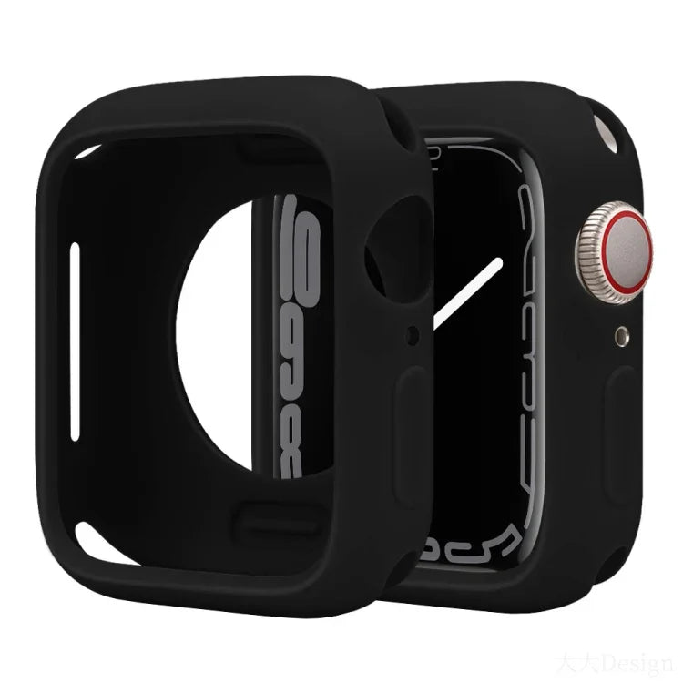 Candy Silicone Half Coverage Watch Case, For Apple Watch Series 45mm