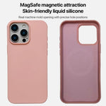 Liquid Silicone Phone MagSafe Case, For iPhone 12, For iPhone 12 Pro Max, For iPhone 12 Pro, For iPhone 11 Pro Max
