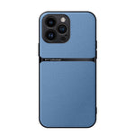 Litchi Leather Magnetic Full Coverage Shockproof Phone Case, For iPhone 16, For iPhone 15 Pro Max, For iPhone 15 Pro, For iPhone 15 Plus, For iPhone 15, For iPhone 14 Plus, For iPhone 14, For iPhone 14 Pro