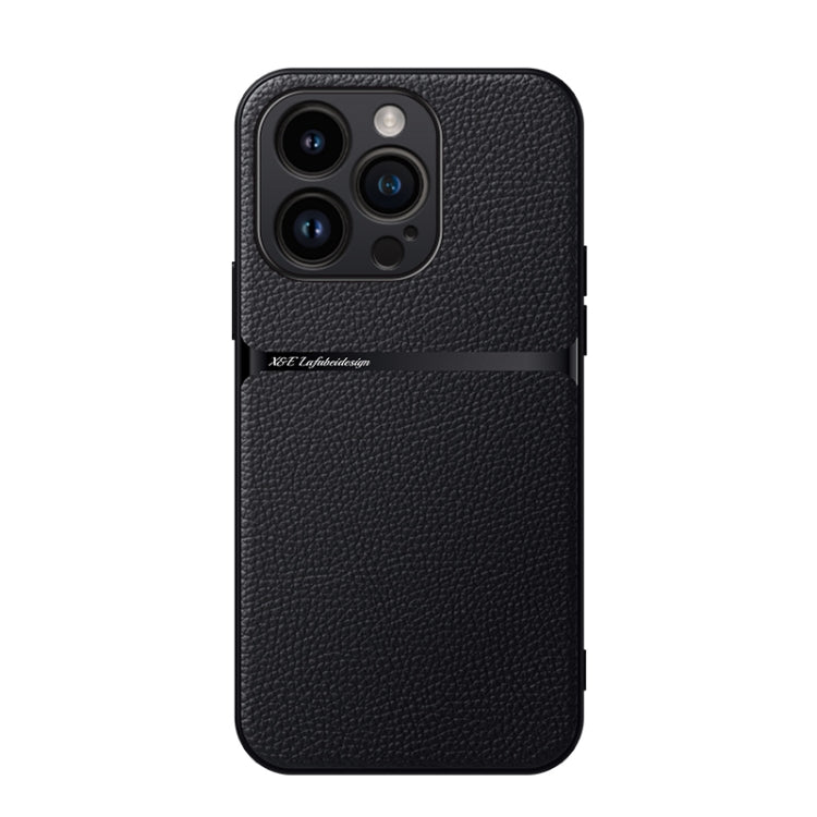 Litchi Leather Magnetic Full Coverage Shockproof Phone Case, For iPhone 16, For iPhone 15 Pro Max, For iPhone 15 Pro, For iPhone 15 Plus, For iPhone 15, For iPhone 14 Plus, For iPhone 14, For iPhone 14 Pro