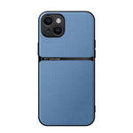Litchi Leather Magnetic Full Coverage Shockproof Phone Case, For iPhone 16, For iPhone 15 Pro Max, For iPhone 15 Pro, For iPhone 15 Plus, For iPhone 15, For iPhone 14 Plus, For iPhone 14, For iPhone 14 Pro
