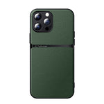Litchi Leather Magnetic Full Coverage Shockproof Phone Case, For iPhone 14 Pro Max, For iPhone 13 Pro Max, For iPhone 13 Pro, For iPhone 13, For iPhone 12, For iPhone 12 Pro Max, For iPhone 12 Pro, For iPhone 11 Pro Max
