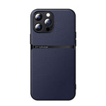 Litchi Leather Magnetic Full Coverage Shockproof Phone Case, For iPhone 14 Pro Max, For iPhone 13 Pro Max, For iPhone 13 Pro, For iPhone 13, For iPhone 12, For iPhone 12 Pro Max, For iPhone 12 Pro, For iPhone 11 Pro Max