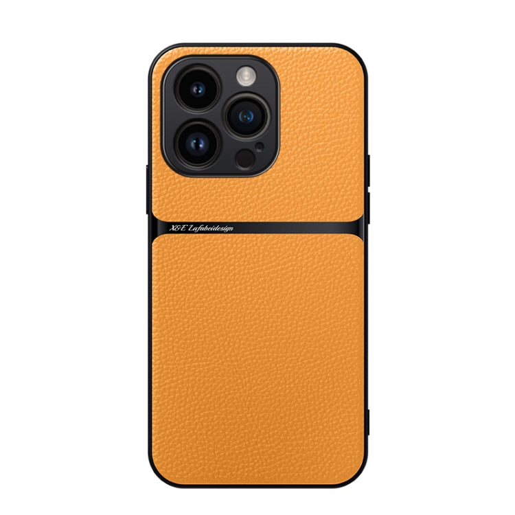 Litchi Leather Magnetic Full Coverage Shockproof Phone Case, For iPhone 14 Pro Max, For iPhone 13 Pro Max, For iPhone 13 Pro, For iPhone 13, For iPhone 12, For iPhone 12 Pro Max, For iPhone 12 Pro, For iPhone 11 Pro Max