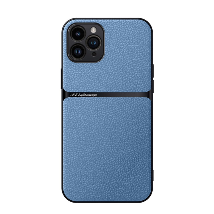 Litchi Leather Magnetic Full Coverage Shockproof Phone Case, For iPhone 11, For iPhone 11 Pro, For iPhone X / XS, For iPhone XR, For iPhone XS Max