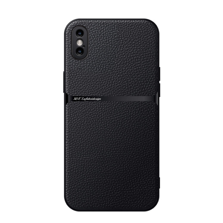 Litchi Leather Magnetic Full Coverage Shockproof Phone Case, For iPhone 11, For iPhone 11 Pro, For iPhone X / XS, For iPhone XR, For iPhone XS Max