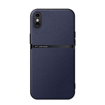 Litchi Leather Magnetic Full Coverage Shockproof Phone Case, For iPhone 11, For iPhone 11 Pro, For iPhone X / XS, For iPhone XR, For iPhone XS Max