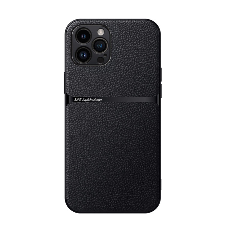 Litchi Leather Magnetic Full Coverage Shockproof Phone Case, For iPhone 12 Pro, For iPhone 11 Pro Max, For iPhone 11, For iPhone 11 Pro, For iPhone X / XS, For iPhone XR, For iPhone XS Max