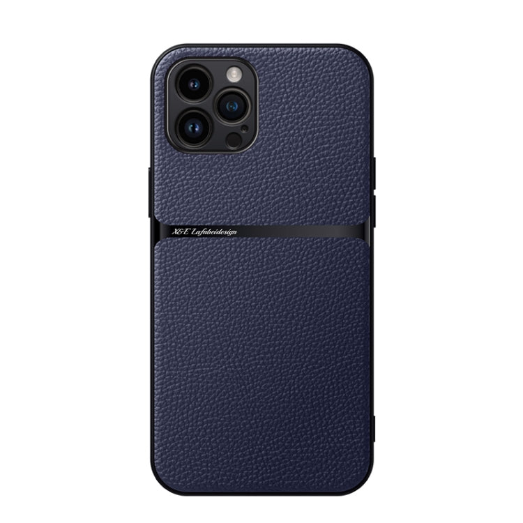 Litchi Leather Magnetic Full Coverage Shockproof Phone Case, For iPhone 14 Pro Max, For iPhone 13 Pro Max, For iPhone 13 Pro, For iPhone 13, For iPhone 12, For iPhone 12 Pro Max, For iPhone 12 Pro, For iPhone 11 Pro Max