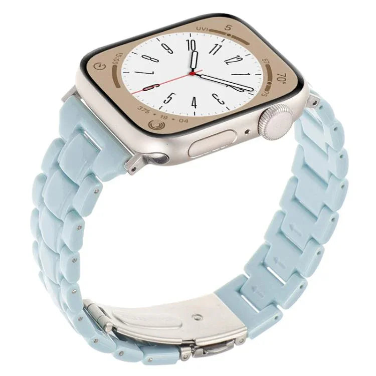Small Waist Rhombus Three-bead Resin Watch Band, For Apple Watch 46mm / 49mm / 45mm / 44mm, For Apple Watch 42mm / 41mm / 40mm / 38mm