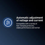 REMAX U2-AC 100W USB and Dual Type-C GaN Digital Display Fast Charger, EU Plug