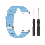 Nylon Canvas Replacement Strap with Utility Knife, For Huami Amazfit Ares A1908, For Huami Amazfit T-Rex  A1918