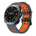 Kalebol Ocean Two-tone Silicone Strap, For Galaxy Watch Ultra2 2026 / 2025 / 1 2024