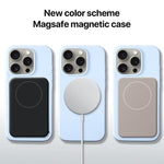 Large Hole Camera MagSafe Liquid Silicone Full Coverage Phone Case, For iPhone 11 Pro