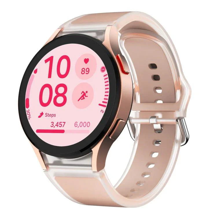 Kalebol Glacier Transparent Silicone Watch Band, For Samsung Galaxy Watch 7  / 6 / 5 / 4