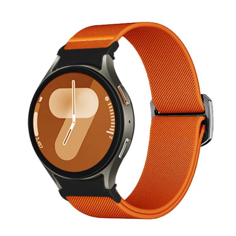 Kalebol Button Elastic Nylon Watch Band, For Samsung Galaxy Watch 5 Pro / 6 / 7